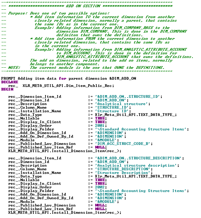 B Dim Code Advanced Filtering Support Using Structures